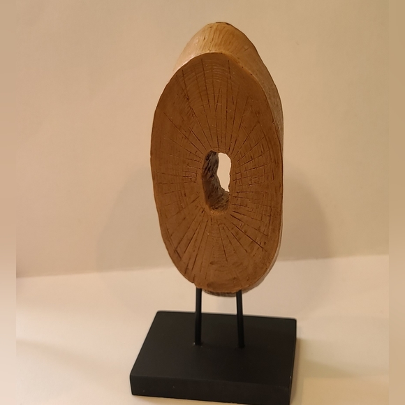 Faux Wood Desk Decor Statue - Picture 2 of 4